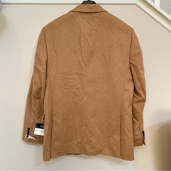 New with Tag Stafford 100% Camel Hair 2 button 2 vents Sport Coat Jacket 48R - Picture 3 of 14